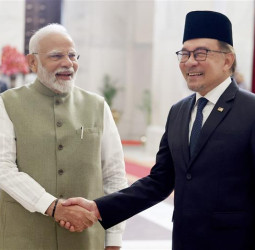 PM मोदी ने मलेशिया के प्रधानमंत्री का राष्ट्रपति भवन में किया स्वागत, दोनों देशों ने डिजिटल-स्टार्टअप काउंसिल स्थापित करने का निर्णय लिया।