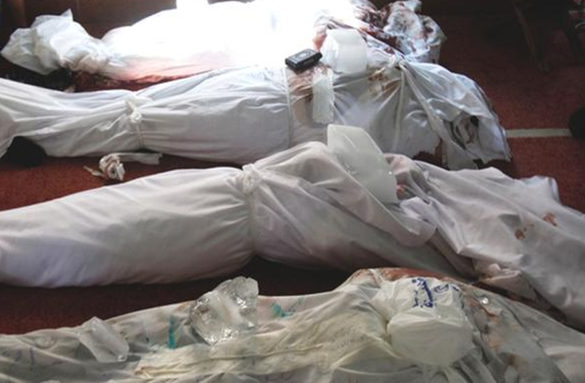 राजस्थान के टोंक में तालाब में डूबे चार युवक, एक-दूसरे के बचाने के चक्कर में चारों की मौत।