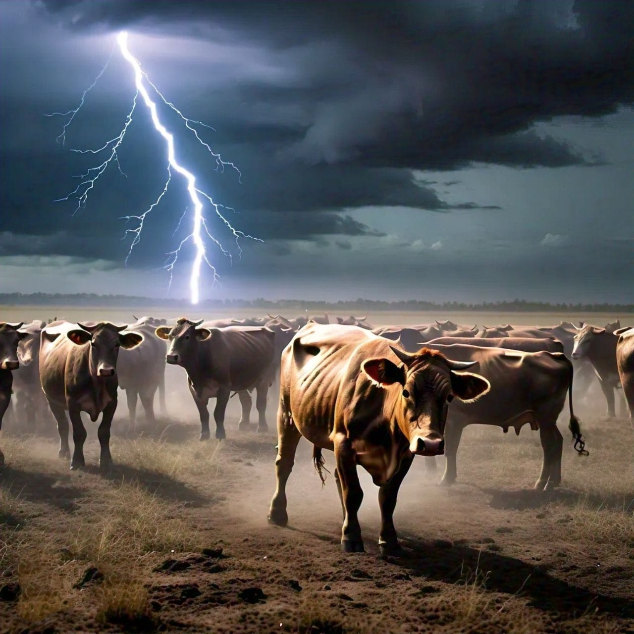 आकाशीय बिजली की चपेट में आने से 20 मवेशियों की मृत्यु, मालिकों को दिया जाएगा मुआवजा।