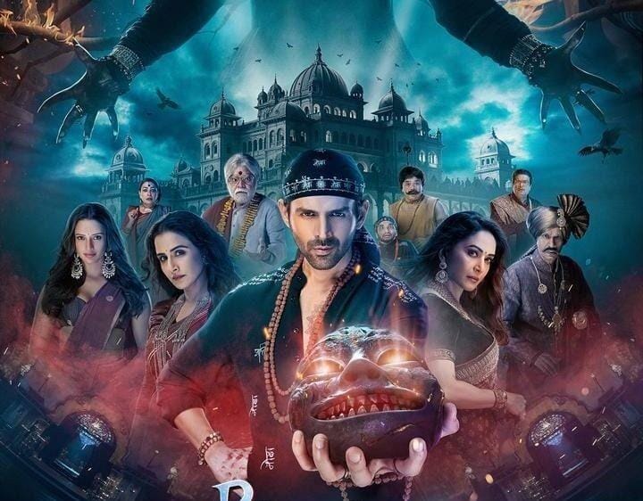 भूल भुलैया 3 ने बॉक्स ऑफिस पर मचाई धूम, पहले दो दिन में कमाए 72 करोड़; पढ़े ताजा अपडेट!