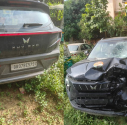 दिल्ली : तेज रफ्तार कार के रेलिंग से टकराने की दुर्घटना में छात्र की मौत, 5 अन्य लोग घायल।