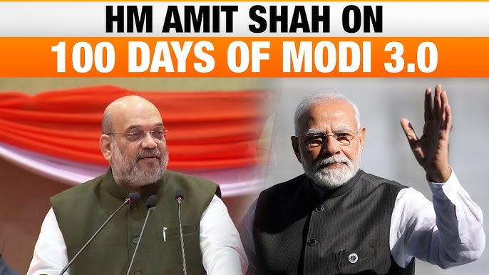 अमित शाह ने पेश किया मोदी सरकार के 100 दिनों का लेखा-जोखा, पढ़िए एक देश एक चुनाव पर क्या कहा.?