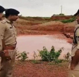 मध्य-प्रदेश: शिवपुरी में अवैध खनन के गड्ढे में डूबने से तीन मासूम बच्चों की दर्दनाक मौत।