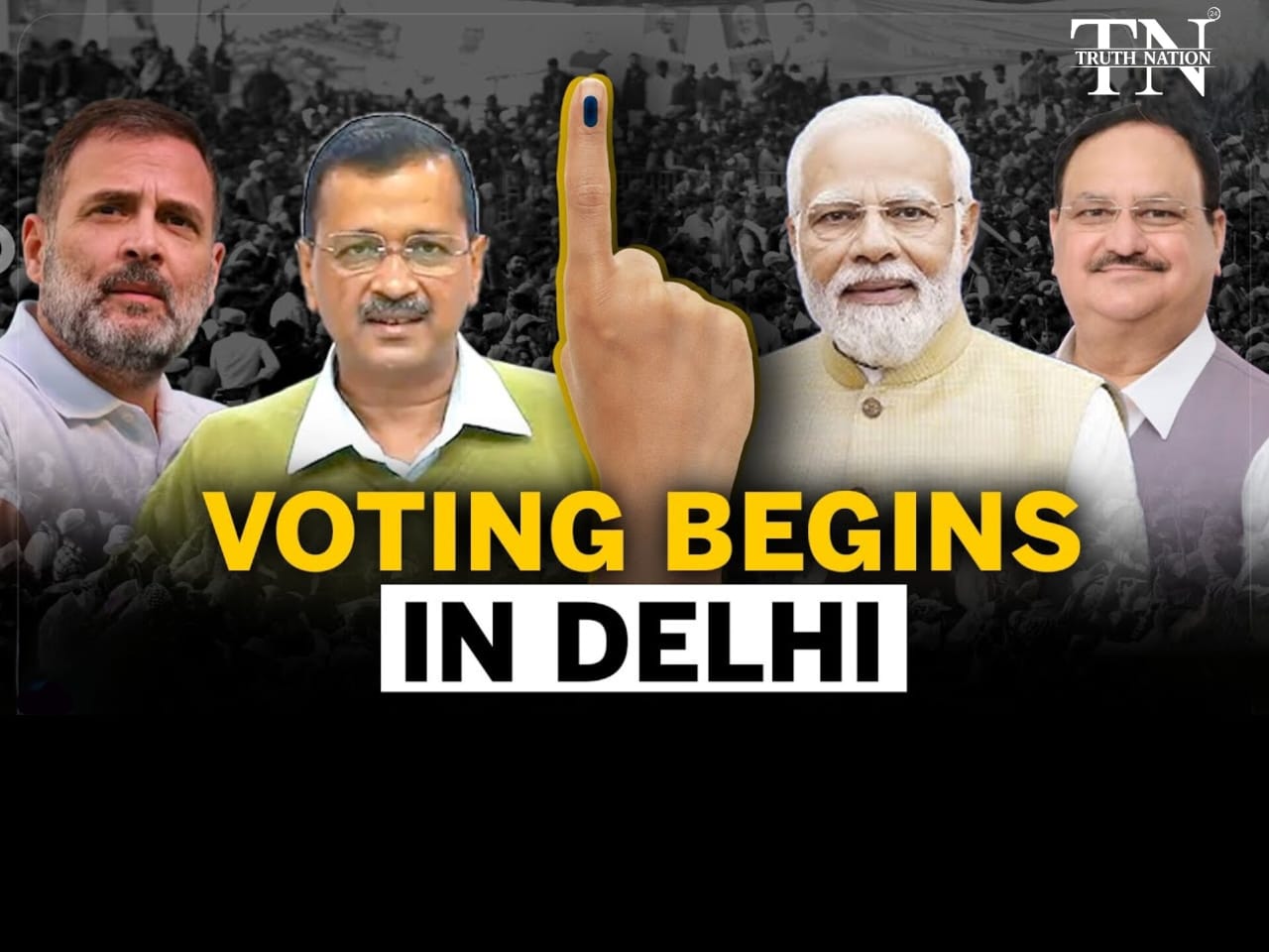 दिल्ली विधानसभा चुनाव 2025: 70 सीटों पर वोटिंग जारी, राष्ट्रपति द्रौपदी मुर्मू, CJI समेत इन नेताओं ने किया मतदान, देखें तस्वीरें।