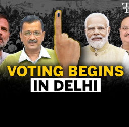 दिल्ली विधानसभा चुनाव 2025: 70 सीटों पर वोटिंग जारी, राष्ट्रपति द्रौपदी मुर्मू, CJI समेत इन नेताओं ने किया मतदान, देखें तस्वीरें।