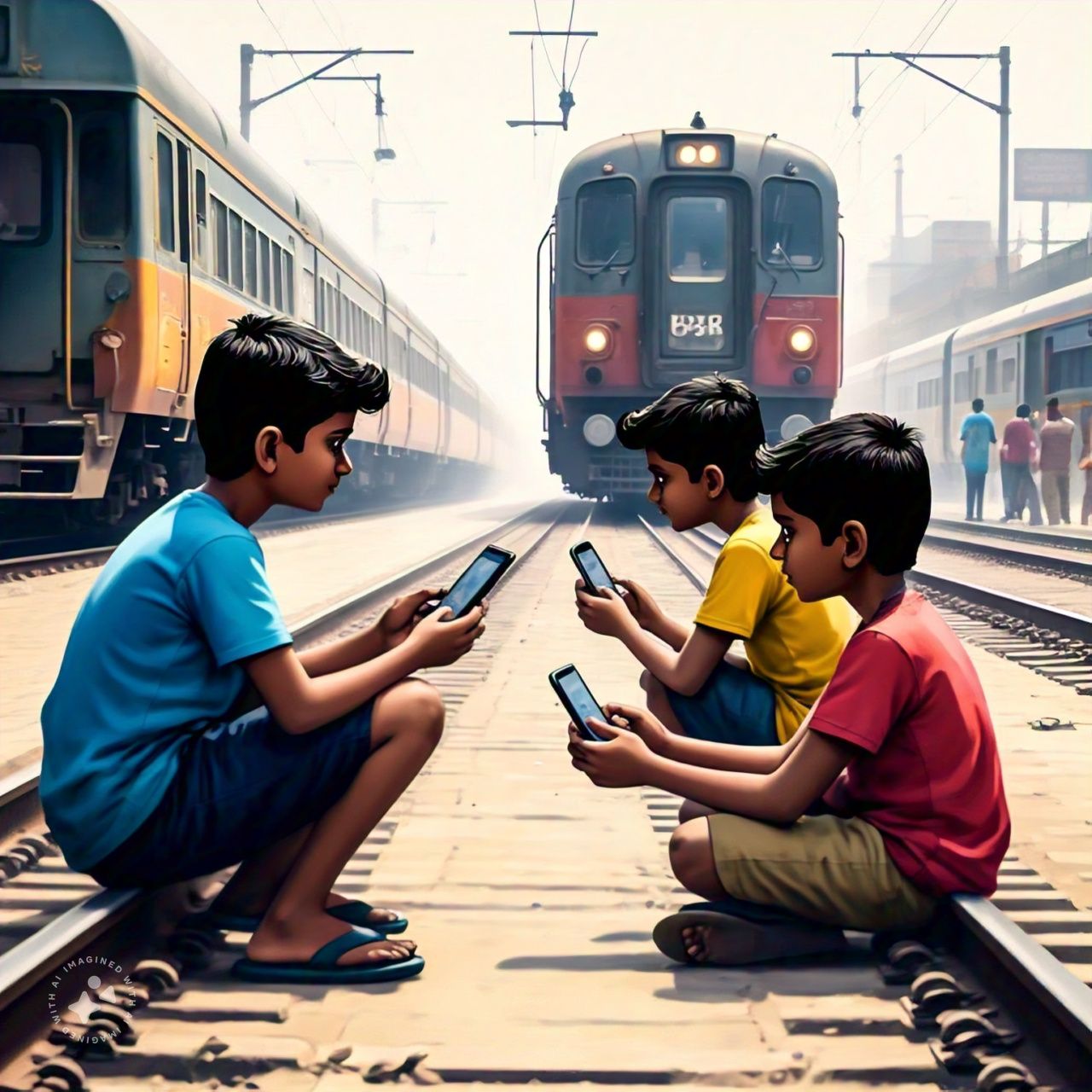 गेम की दीवानगी ने ली जान! ट्रैक पर बैठ खेल रहे थे पबजी, ट्रेन से कट कर 3 लोगों की दर्दनाक मौत।